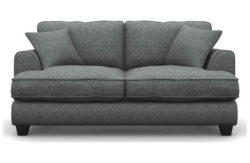 Heart of House Hampstead 2 Seater Tweed Sofa Bed - Grey